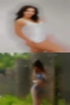 Horny woman poolside fun thing